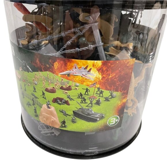 True Heroes Military Forces 72 Piece Set Plus Storage Container Toys R Us - Picture 7 of 7